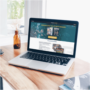 Winners Book Web Design Portfolio